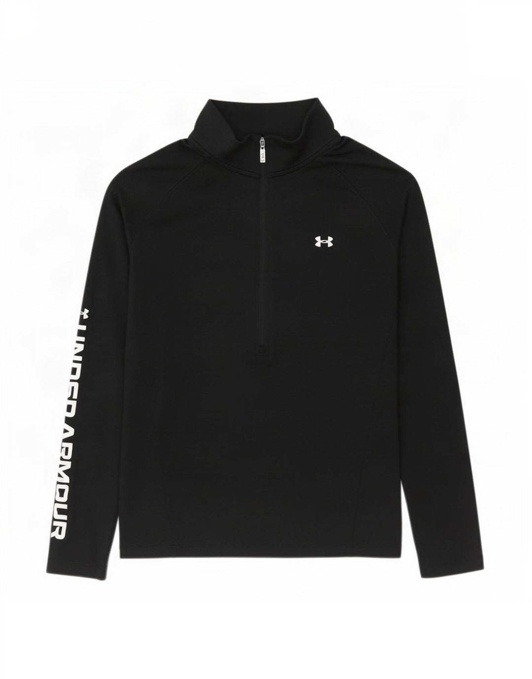 Under Armour Damen Graphic Pullover-Trainingsanzugoberteil UK 12 Medium Schwarz