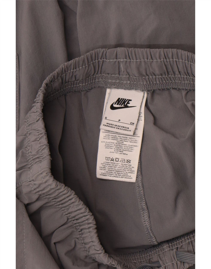 Nike Herren Cargo-Trainingshose, Jogginghose, klein, graues Nylon