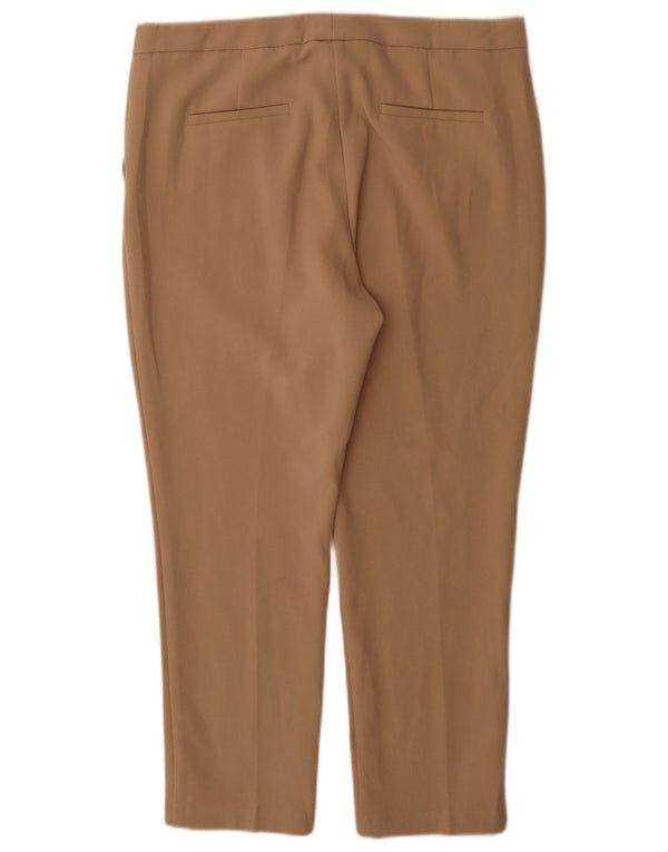 Marks & Spencer Damen Slim Chinohose UK 14 Large W34 L28 Beige