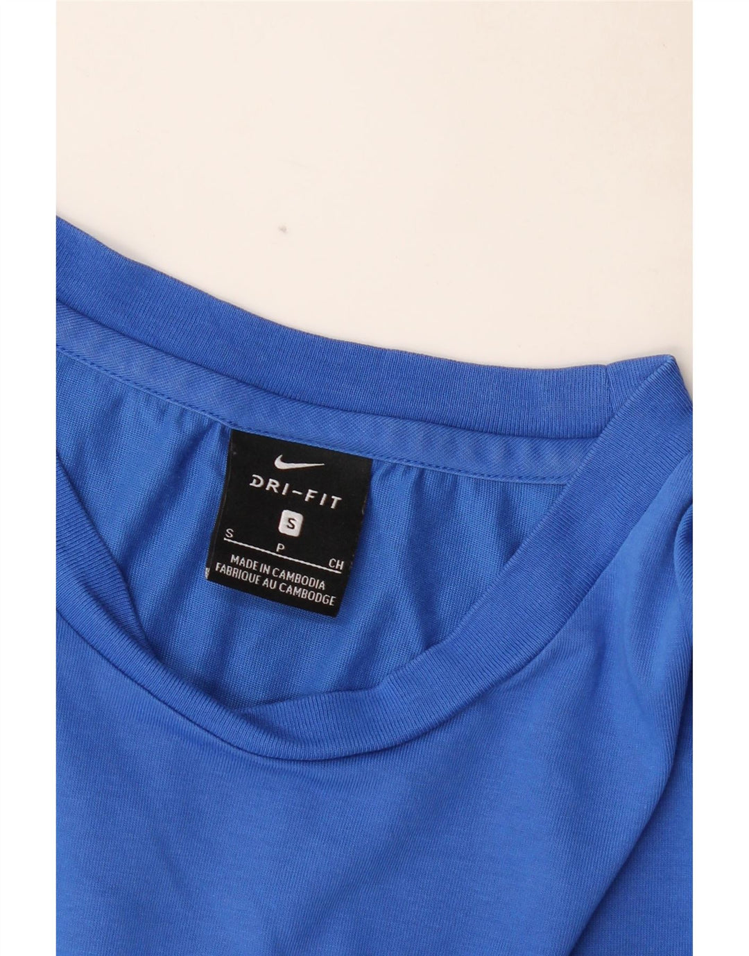 NIKE Herren Dri Fit T-Shirt Top Small Blau