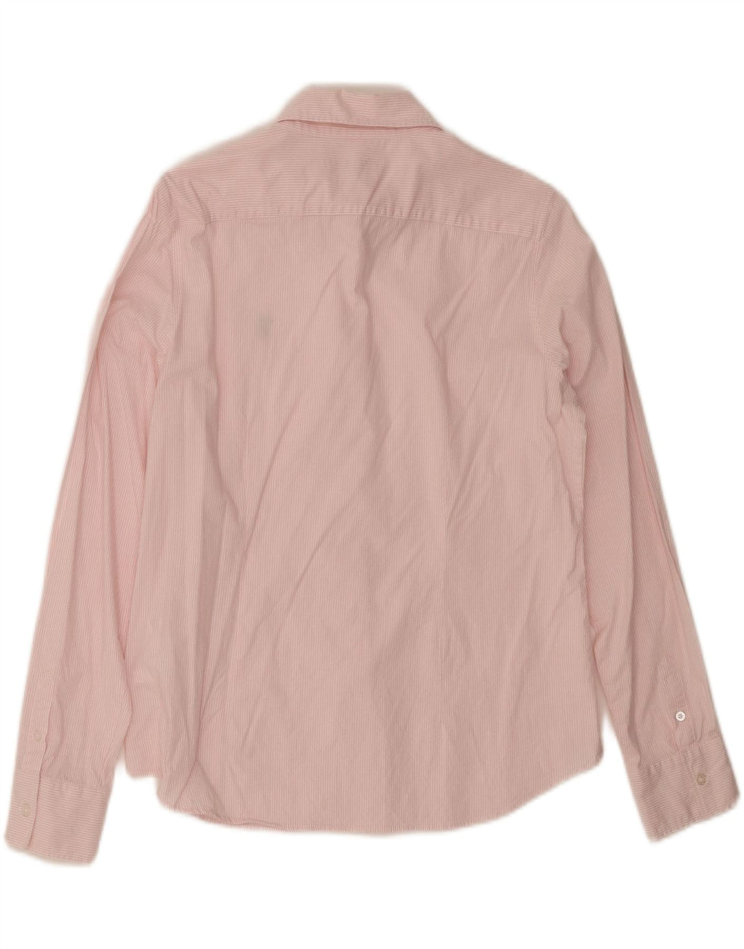 U.S. Polo Assn. Damen-Hemd IT 42 aus mittelrosa gestreifter Baumwolle