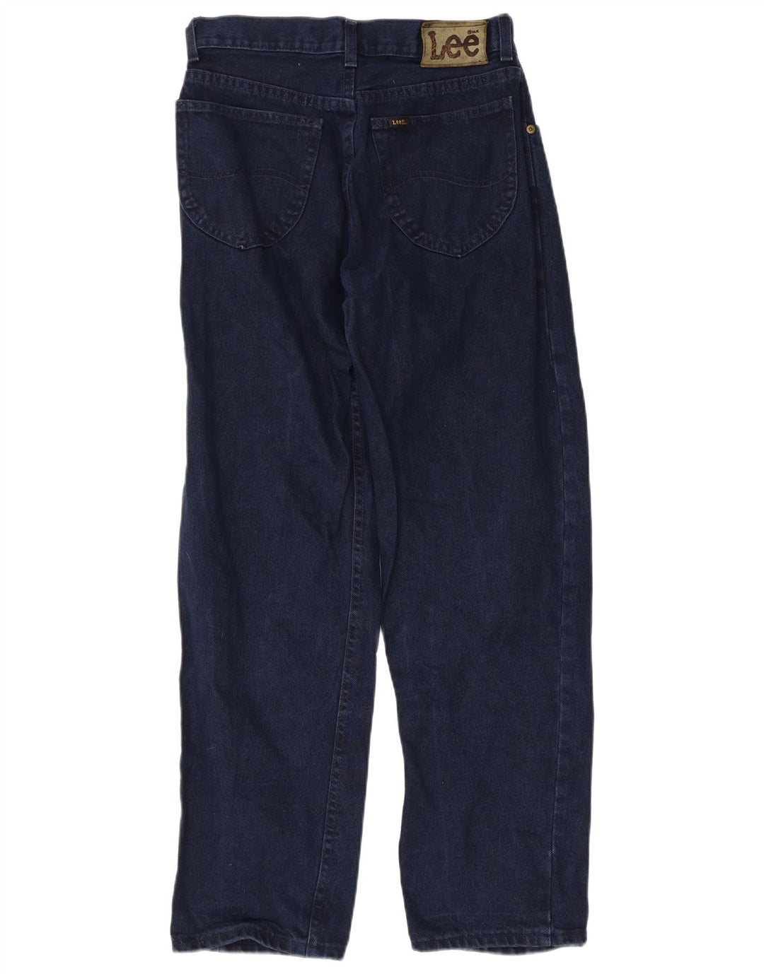 Lee Herren Riders Straight Jeans W30 L30 Marineblaue Baumwolle