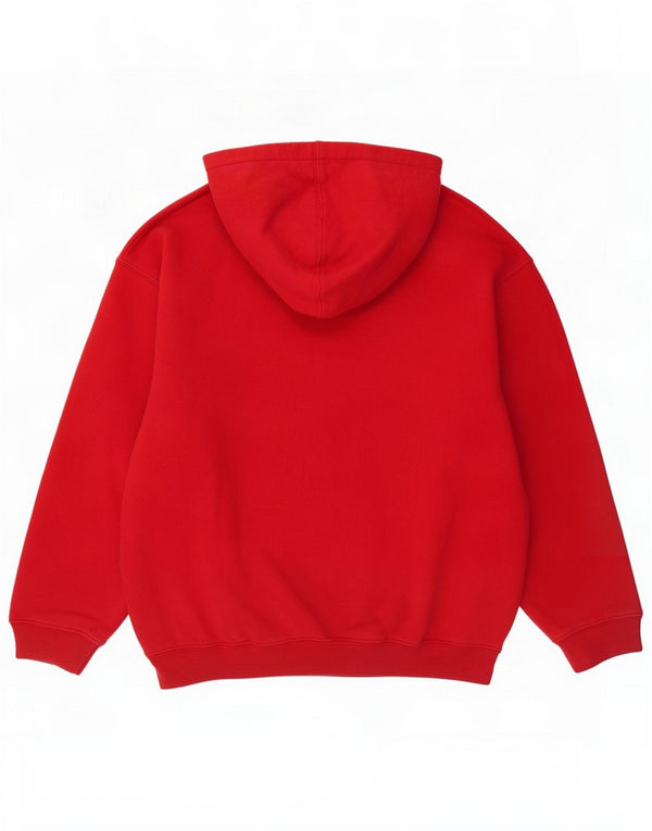 Gap Kapuzenpullover mit Grafik für Jungen, 9–10 Jahre, große rote Baumwolle