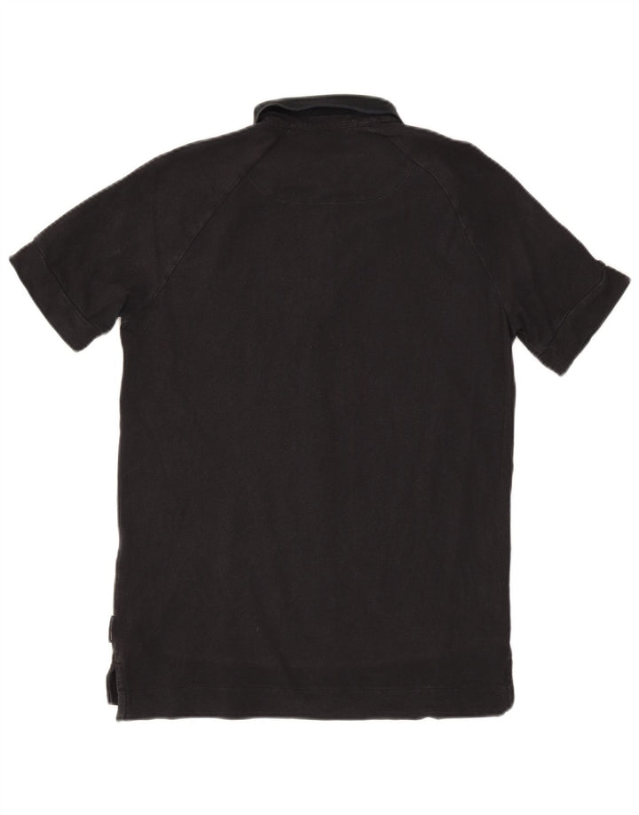 Armani Exchange Herren-Poloshirt mit Grafik, Größe S, Schwarz