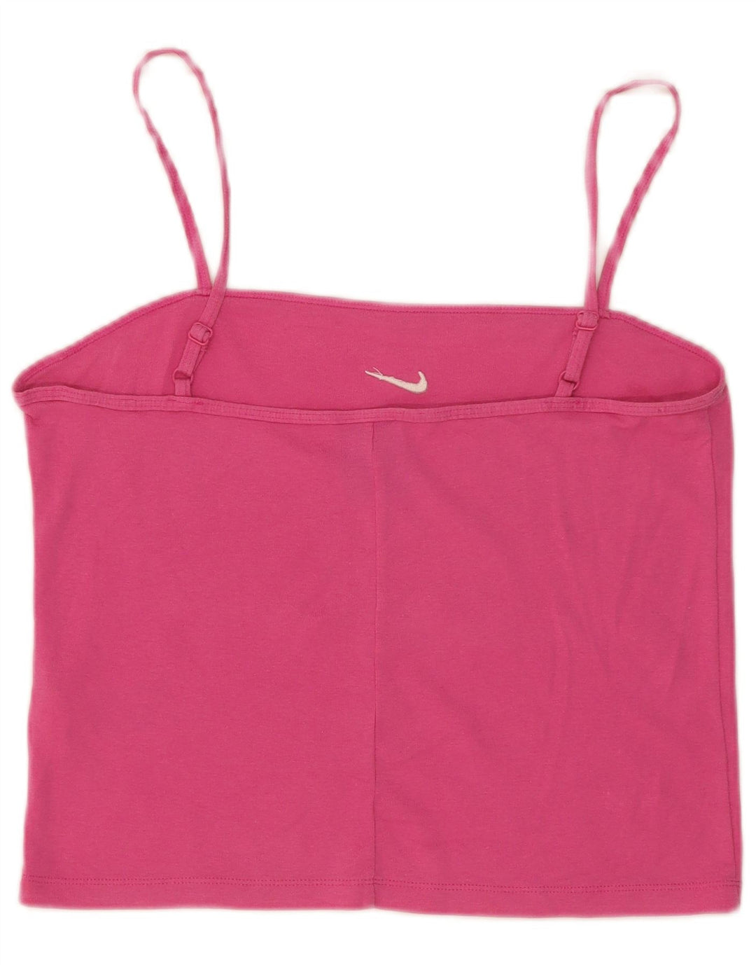 Nike Damen Cami Top UK 14 Große rosa Baumwolle