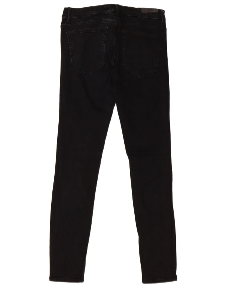 Zara Damen Skinny Jeans W28 L28 Schwarz