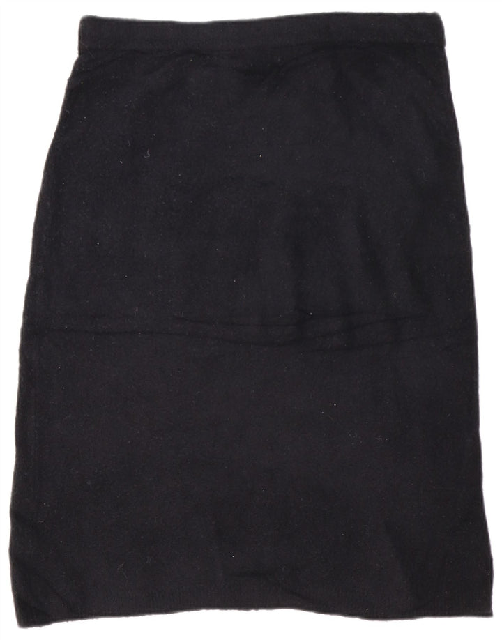 J. CREW Damen-A-Linien-Rock, Größe L, W32, Schwarz, Acryl