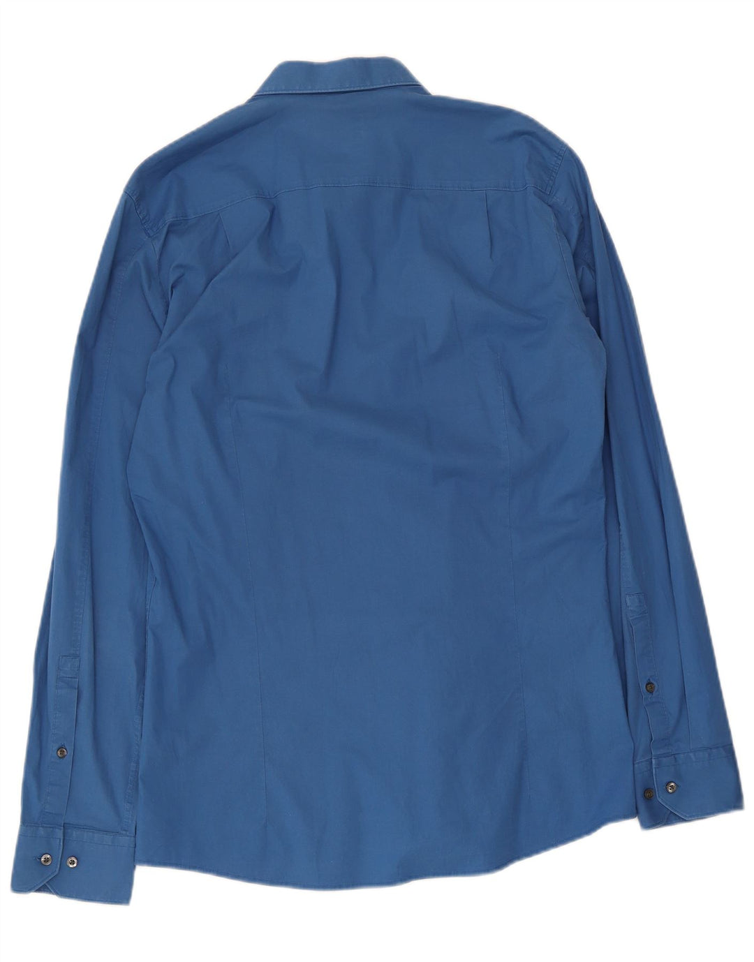 Hugo Boss Herren-Slim-Fit-Hemd, Größe L, Blau
