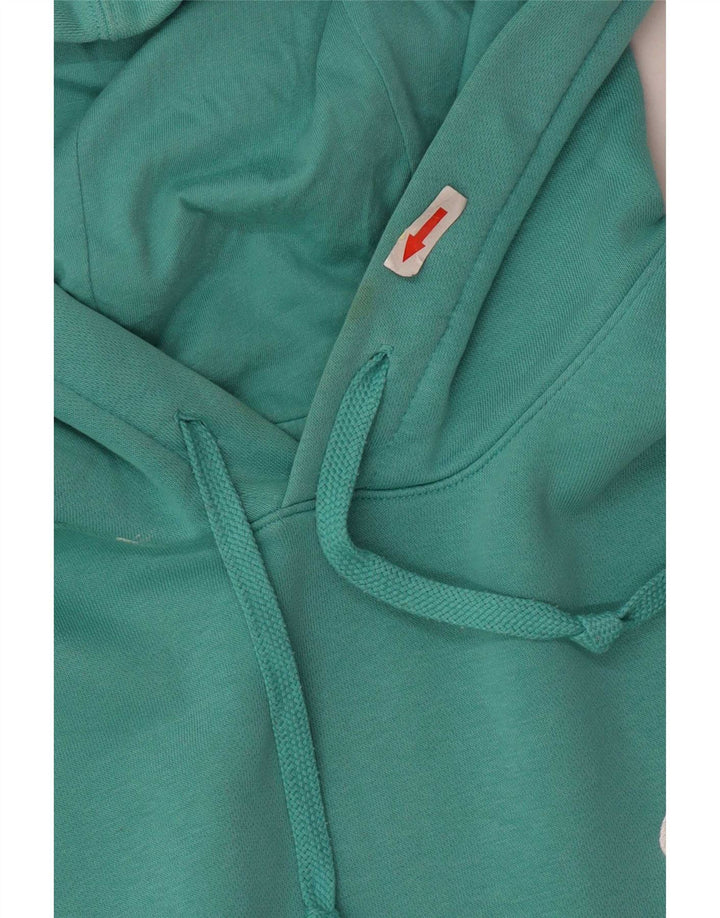 Nike Herren Kapuzenpullover, groß, türkisfarbene Baumwolle