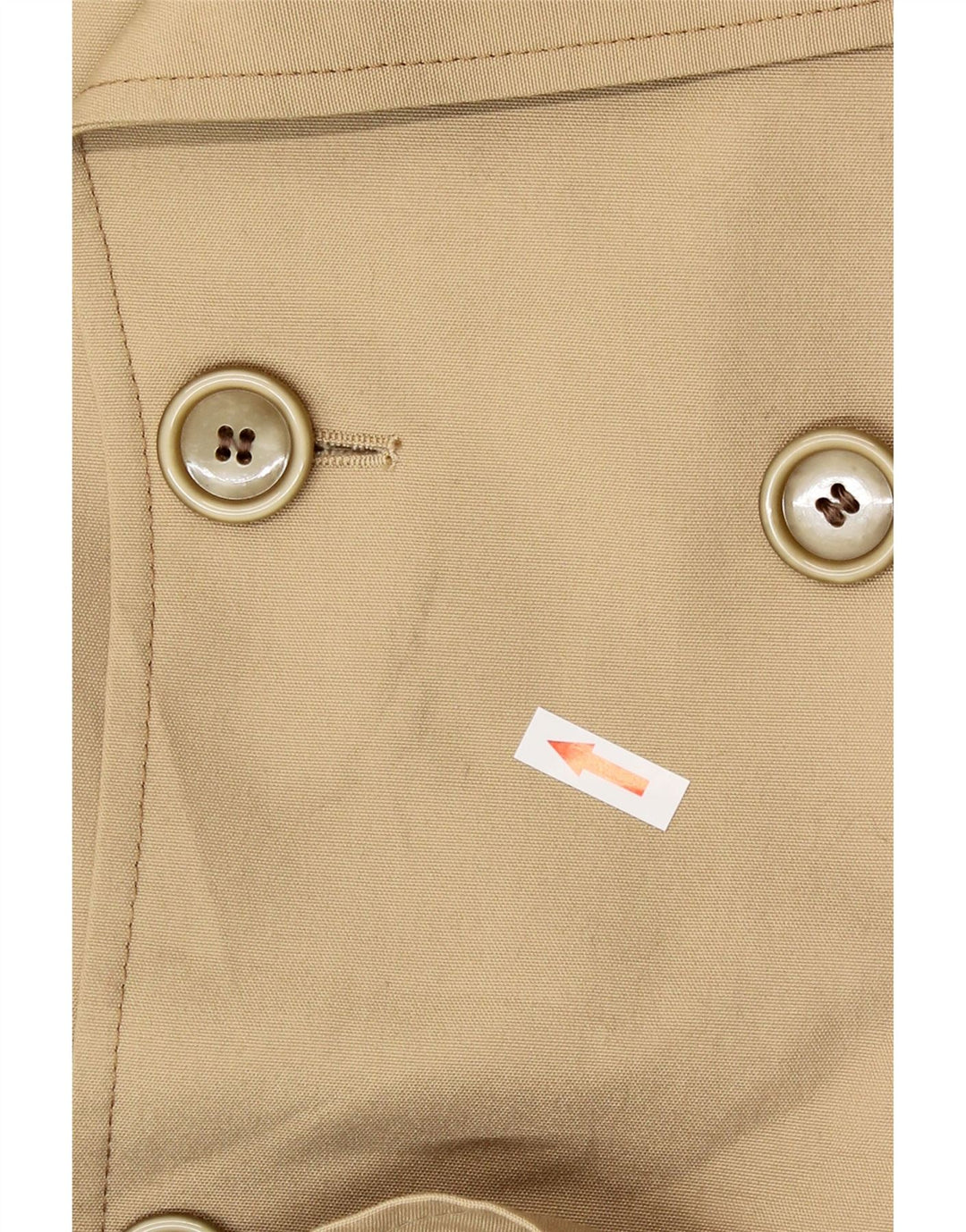 NINO Herren Trenchcoat UK 38 Medium Beige Polyester