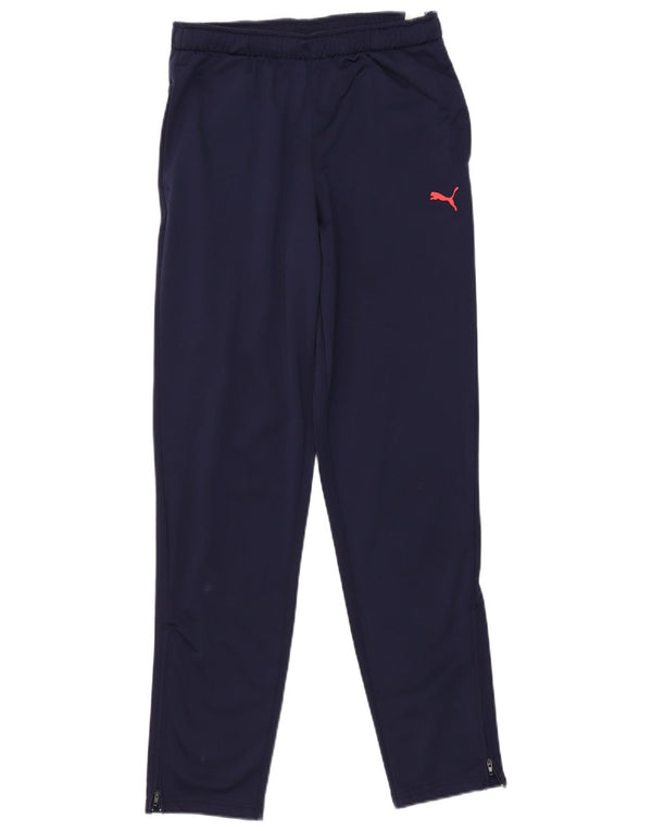 Puma Trainingshose für Jungen, 15–16 Jahre, marineblaues Polyester