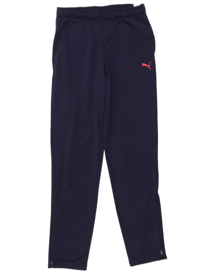 Puma Trainingshose für Jungen, 15–16 Jahre, marineblaues Polyester