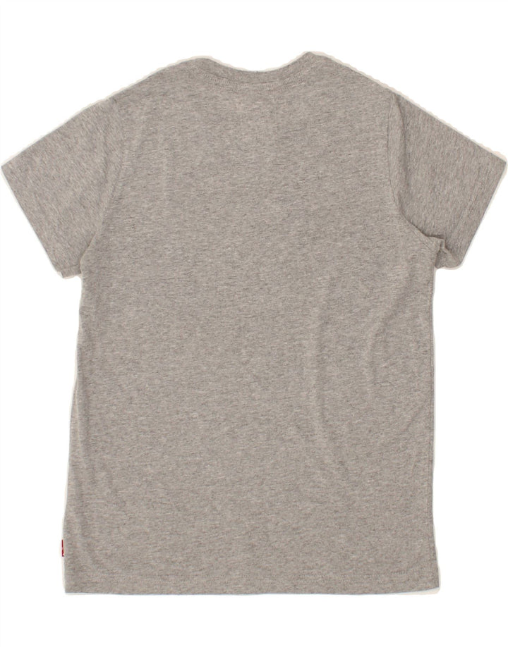 LEVI'S Boys Graphic T-Shirt Top 11-12 Years Grey Cotton Vintage Levi's and Second-Hand Levi's from Messina Hembry 
