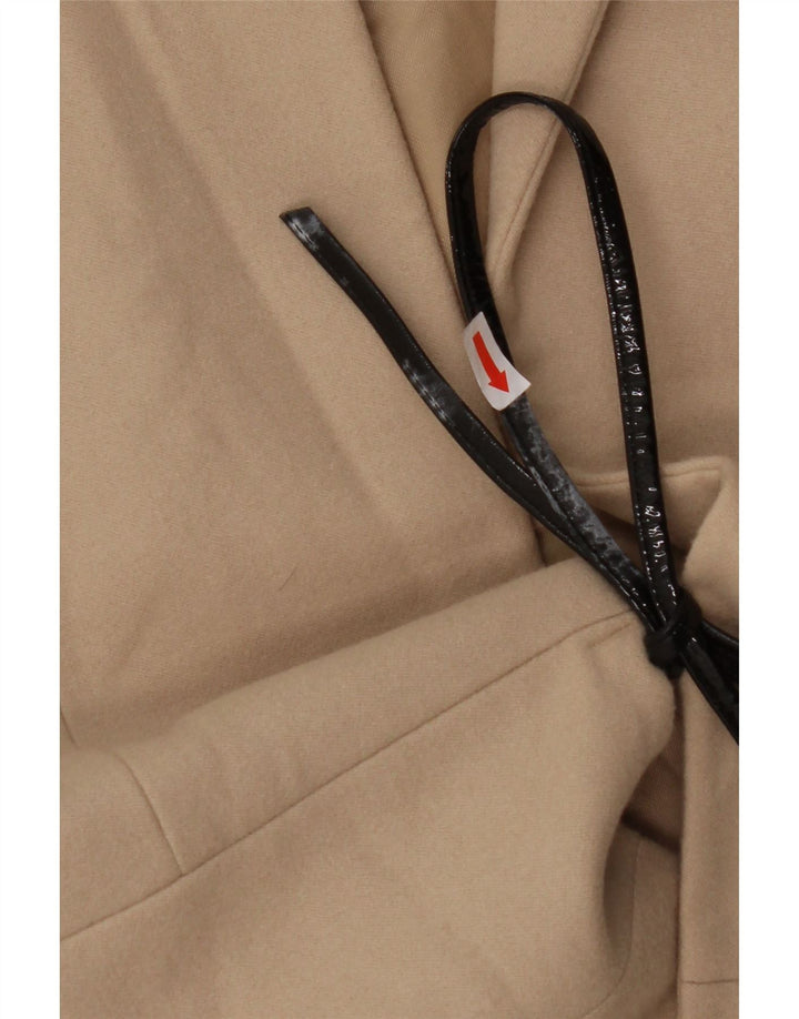 PATRIZIA PEPE Damen Blazer Jacke IT 40 Kleine Beige Wolle