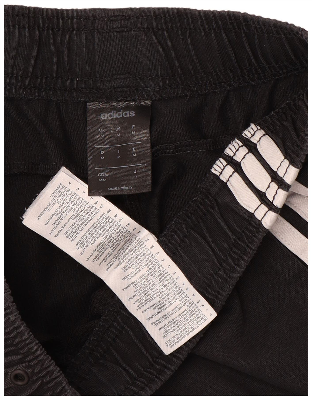 Adidas Herren Sportshorts Medium Schwarz Baumwolle