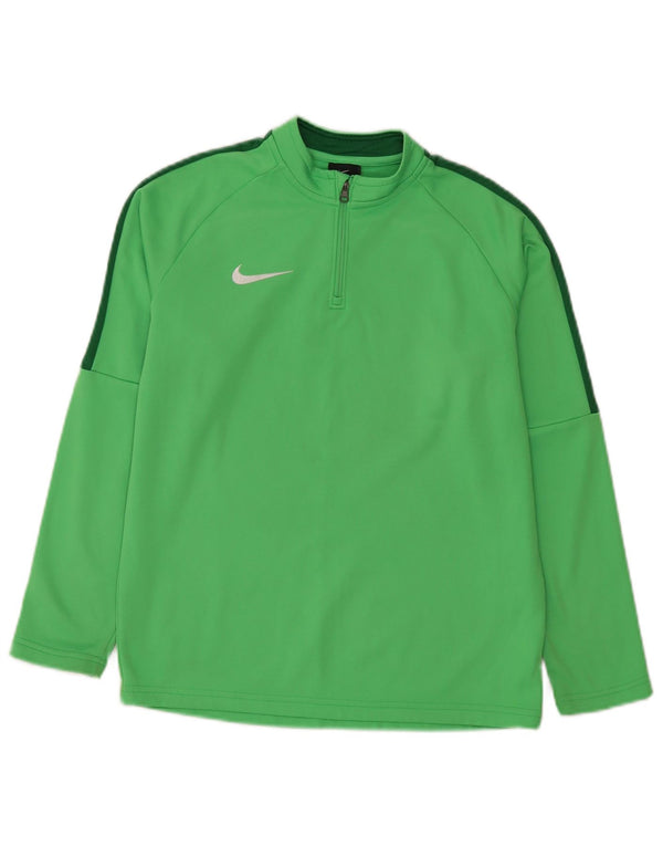 Nike Dri Fit Pullover-Trainingsanzug für Jungen, 12–13 Jahre, Größe L, Grün