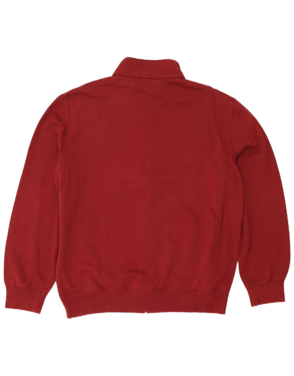 Champion Herren-Trainingsanzugoberteil, Jacke, 3XL, Burgunderrot, Baumwolle