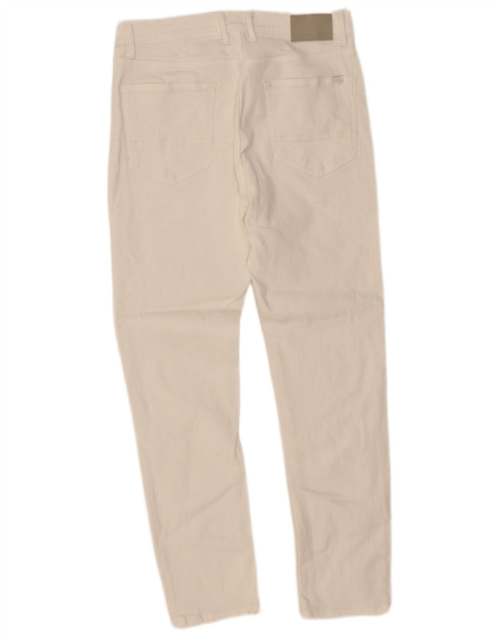 Zara Herren Slim Jeans EU 42 Large W32 L29 Weiß