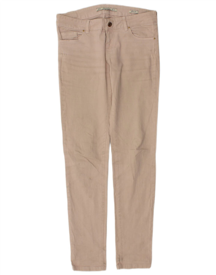 Zara Damen Slim Jeans EU 36 XS W26 L31 Beige