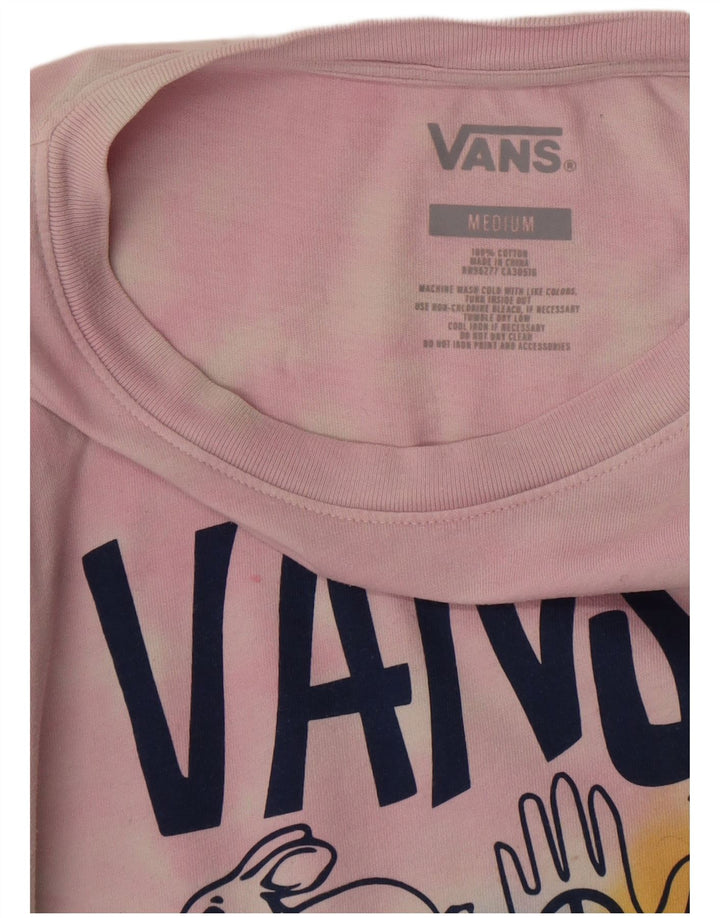 Vans Damen Graphic Top Langarm UK 14 Medium Mehrfarbig Tie Dye