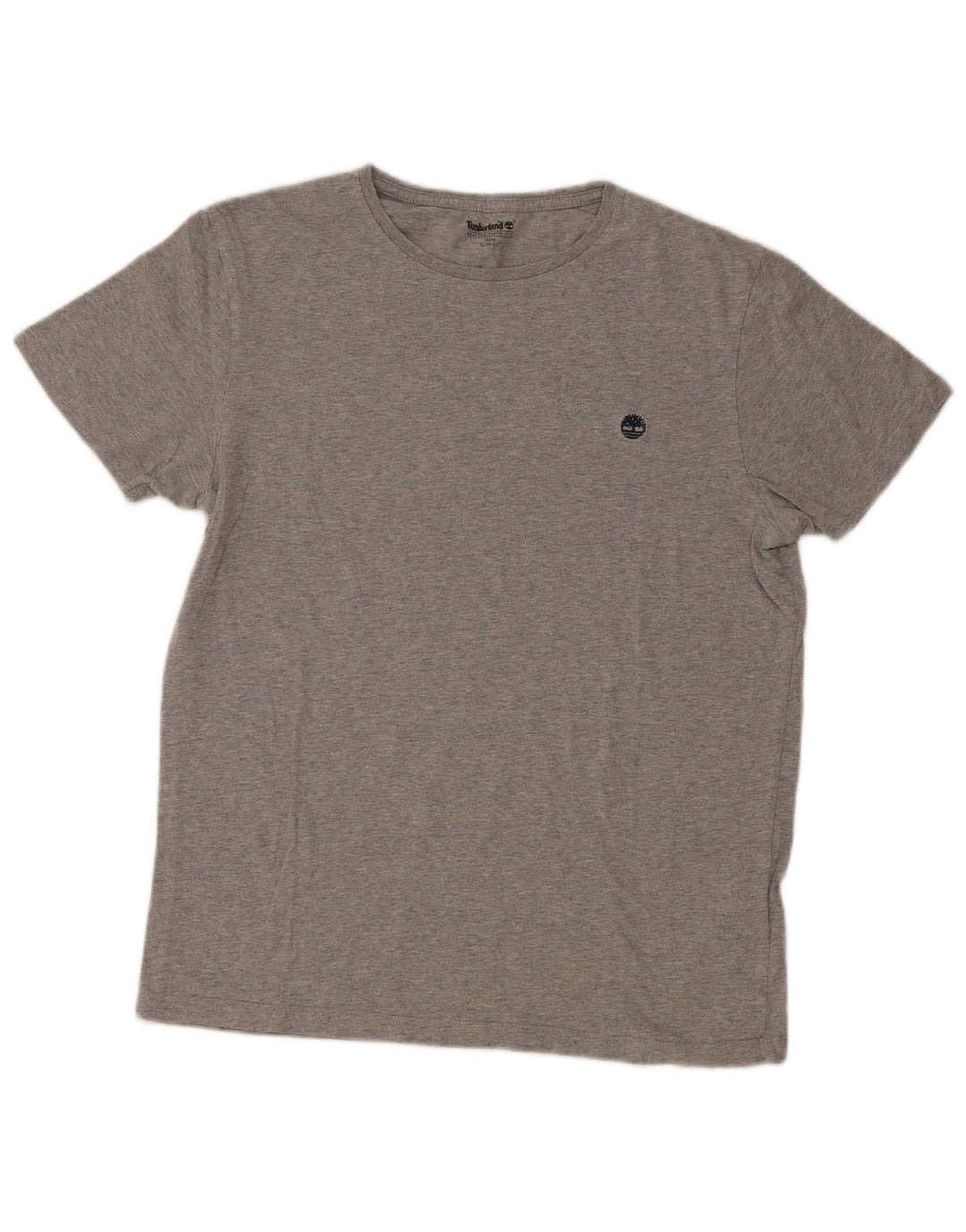 Timberland Slim Fit T-Shirt-Oberteil für Herren aus mittelgrauer Baumwolle