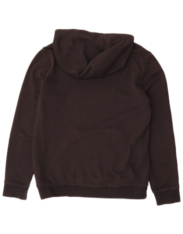 ADIDAS Kapuzenpullover mit Grafik für Jungen, 13–14 Jahre, schwarze Baumwolle