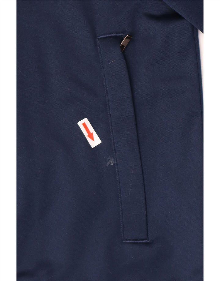 Adidas Herren Trainingsanzug Top Jacke XL Marineblau Polyester