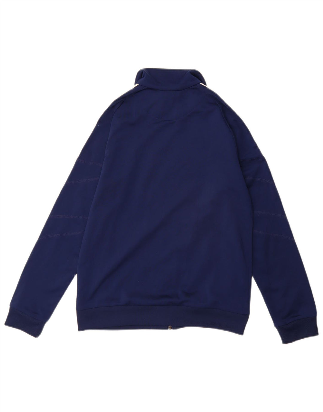 ADIDAS Jungen-Trainingsanzug-Top-Jacke, 11–12 Jahre, marineblaues Polyester