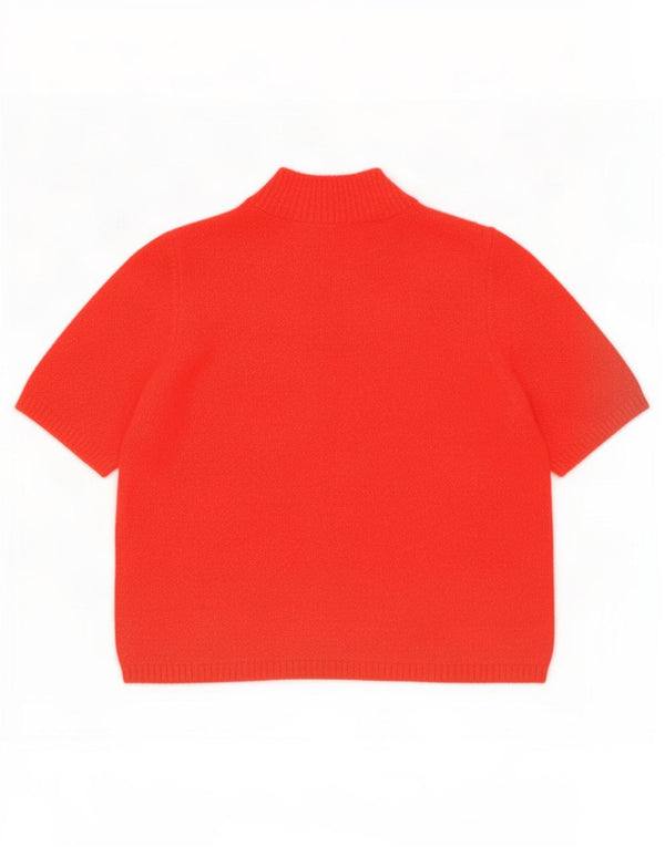 Marks & Spencer Damen-Pullover mit Rollkragen, Gr. 16, Rot