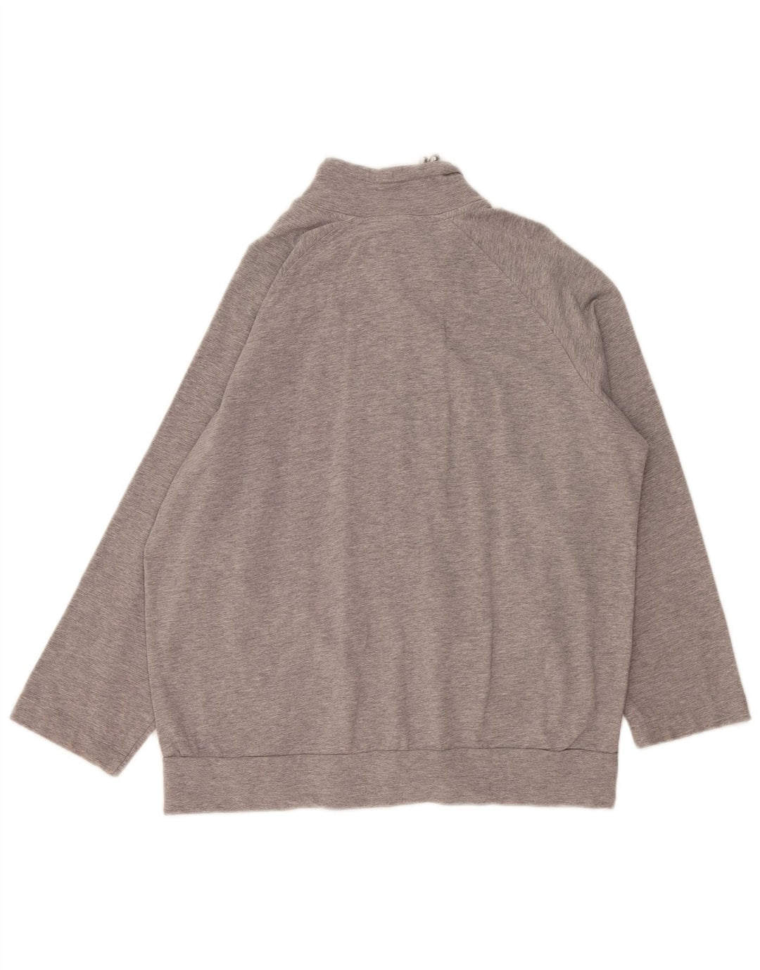 Ellesse Womens Graphic Trainingsanzug Top Jacke UK 20 2XL Grau geblümte Baumwolle