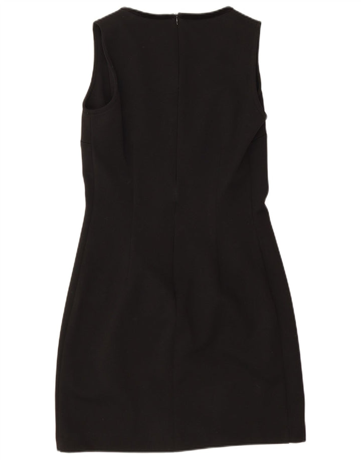 Caracciolo Damen 4-Knopf-2-teiliges Set IT 44 Mittelschwarzes Polyester