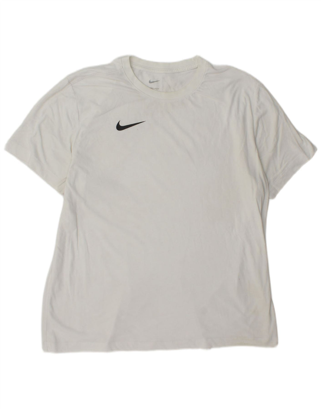 Nike Herren Dri Fit T-Shirt Top XL Weiß