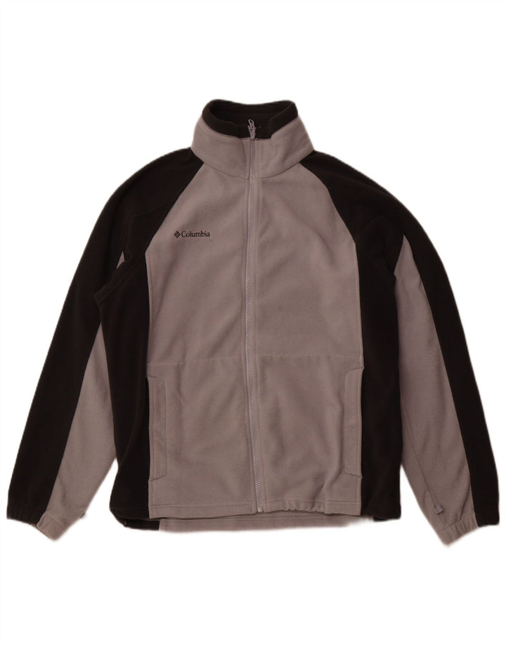 Columbia Herren Interchange Fleecejacke UK 36 Small Grau Polyester