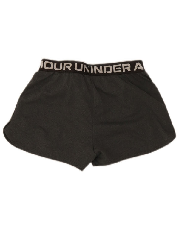 Under Armour Heat Gear Graphic Sportshorts für Jungen, 11–12 Jahre, Größe L, Grau