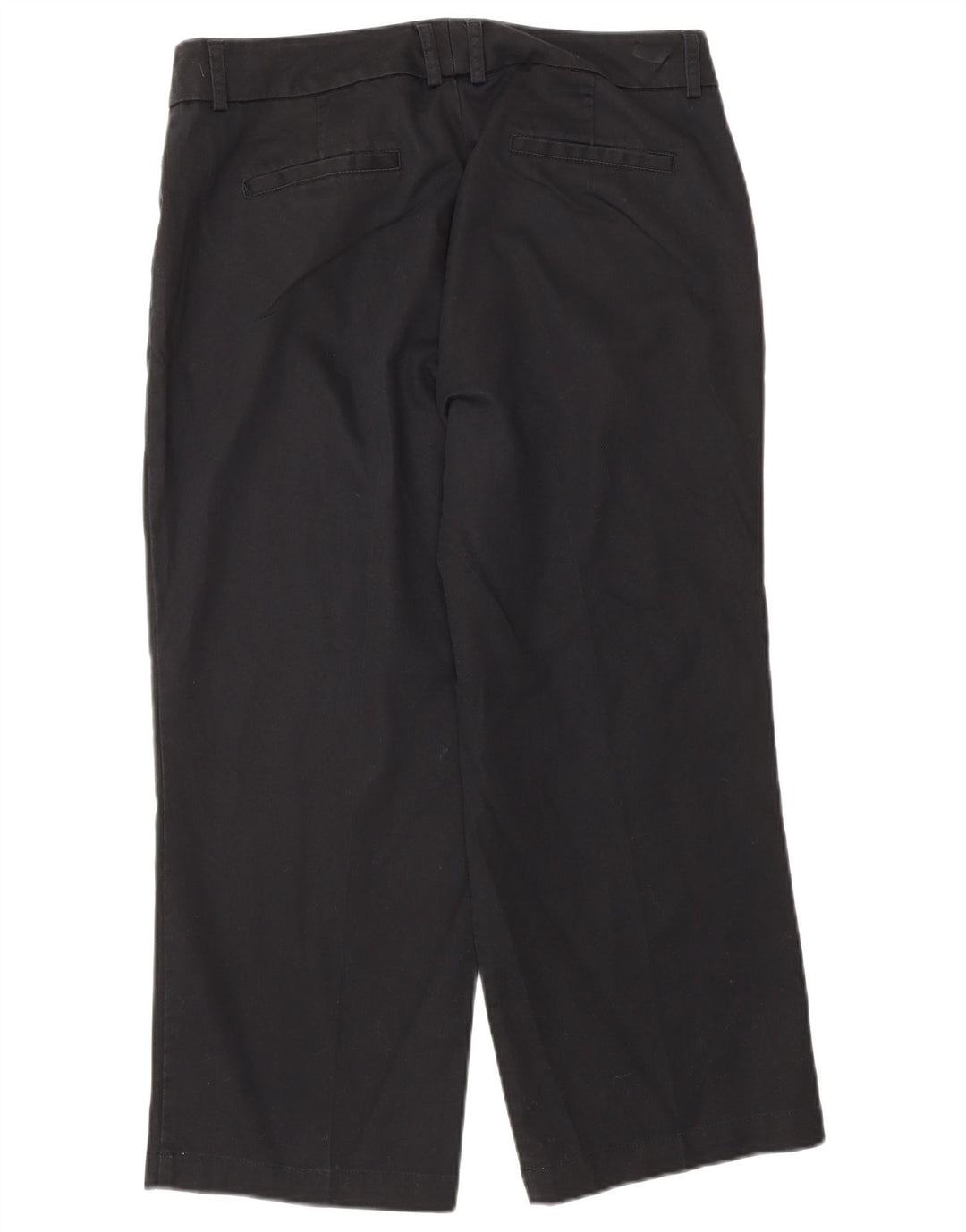 DOCKERS Damen-Caprihose mit idealer Passform, US 8, M, W30, L22, Schwarz