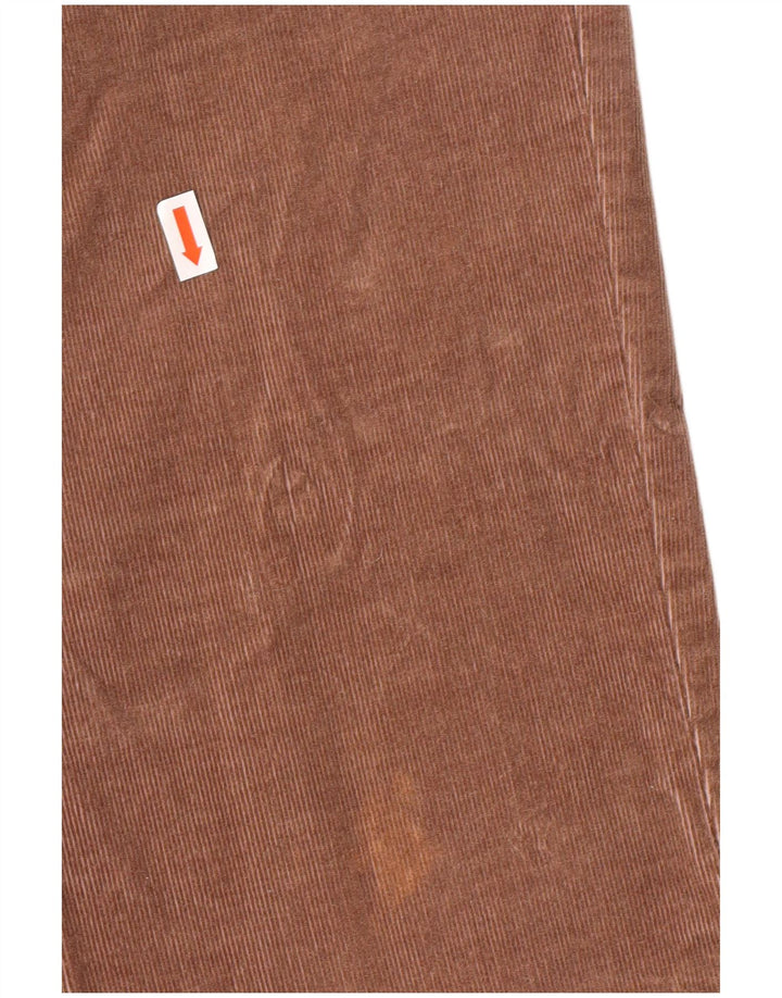 Benetton Damen Slim Fit Cordhose W32 L32 Braun