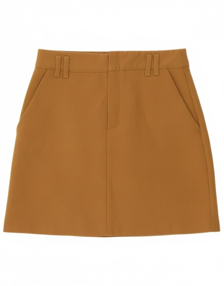 Zara Damen Minirock Small W26 Beige