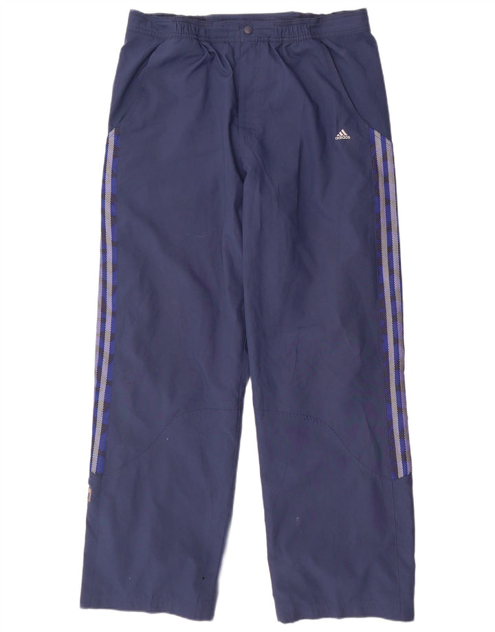 Adidas Wasserdichte Herrenhose, groß, marineblau, Polyester