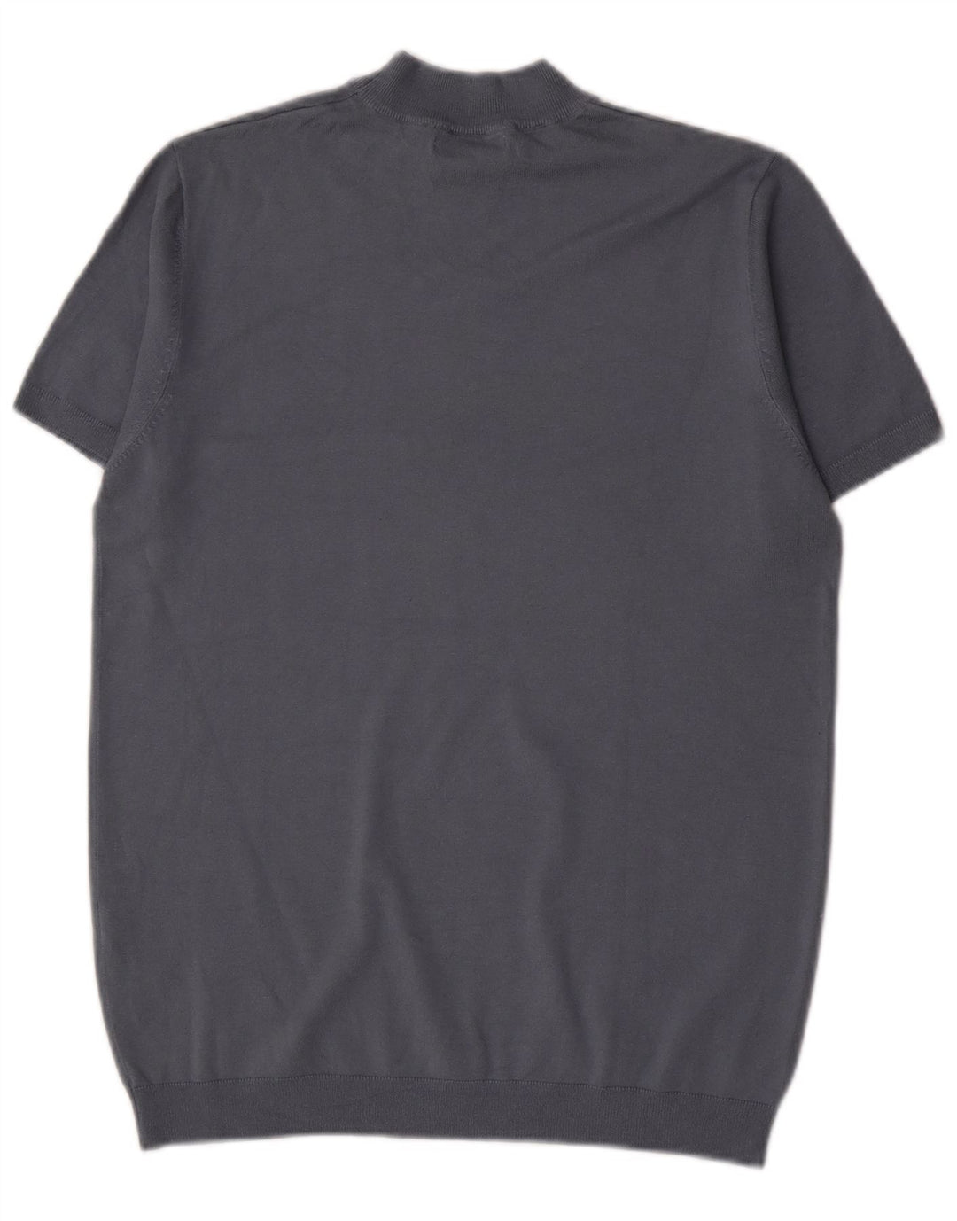 Zara Herren T-Shirt Top Mittelblaue Viskose