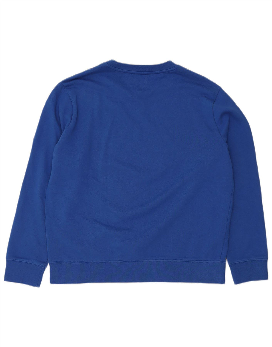 VINTAGE Herren Sweatshirt Pullover große blaue Baumwolle