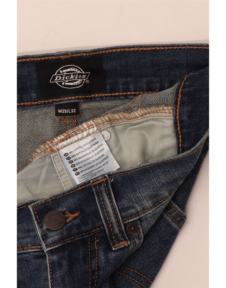Dickies Herren Slim Jeans W29 L32 Blaue Baumwolle