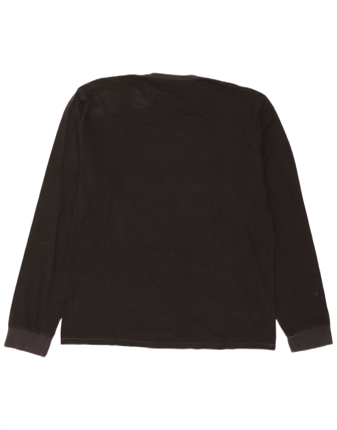 Levi's Herren-Top, langärmelig, 2XL, schwarze Baumwolle