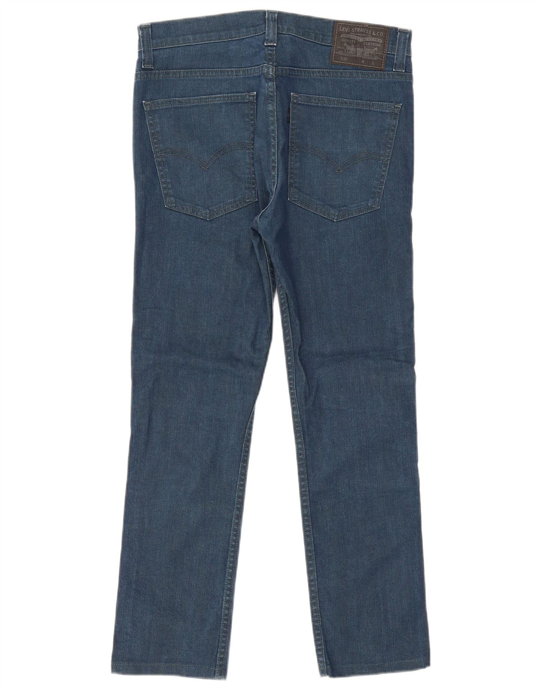 Levi's Herren 510 Slim Jeans W32 L27 Blaue Baumwolle