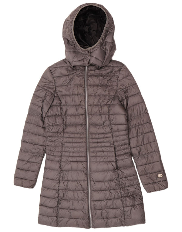 Champion Damen Wattierte Jacke IT 44 Mittelgrau