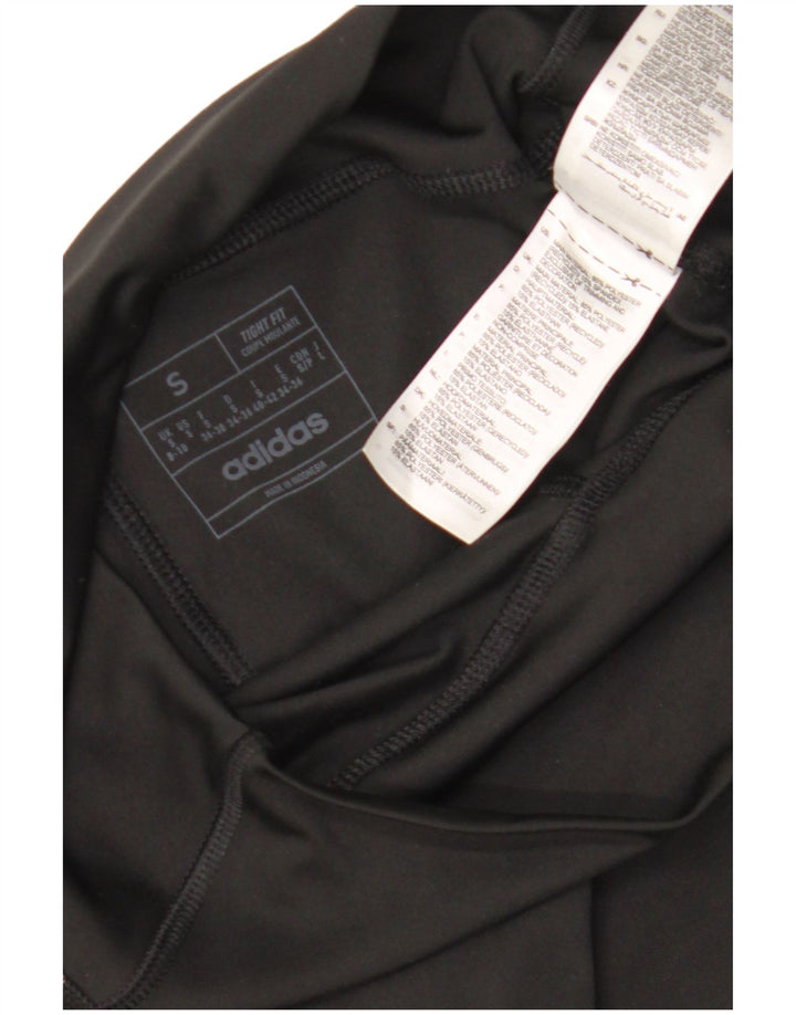 Adidas Damen Aeroready Leggings UK 8/10 Small Schwarz Polyester