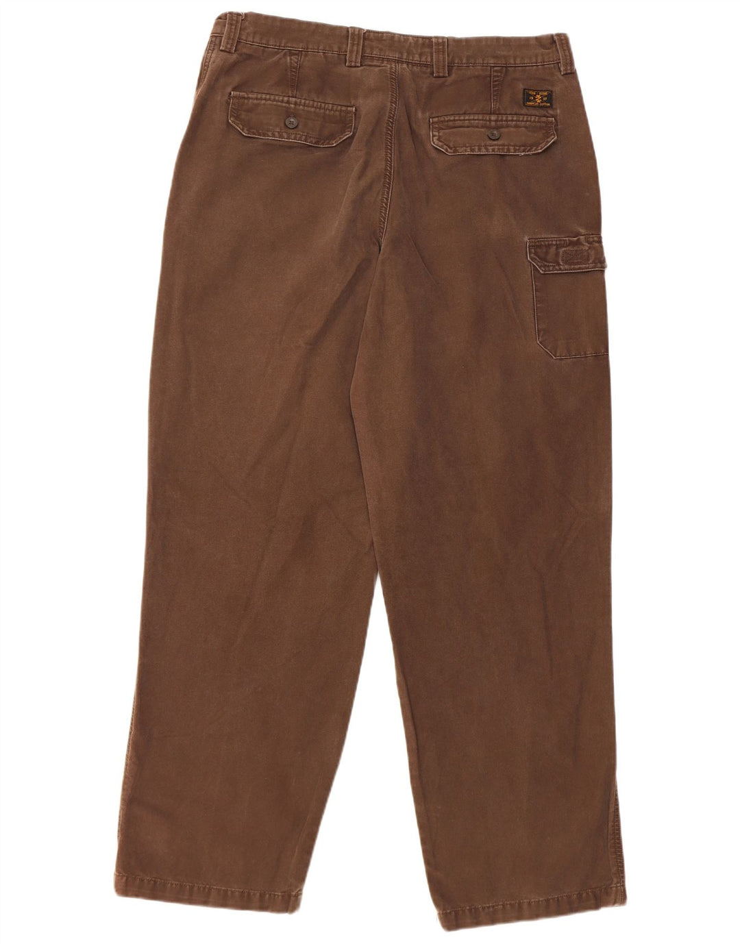 IZOD Herren gerade Cargohose W36 L32 braune Baumwolle
