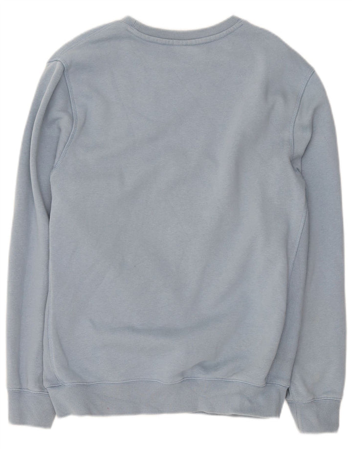 Hurley Herren-Sweatshirt mit Grafik, mittelblaue Baumwolle