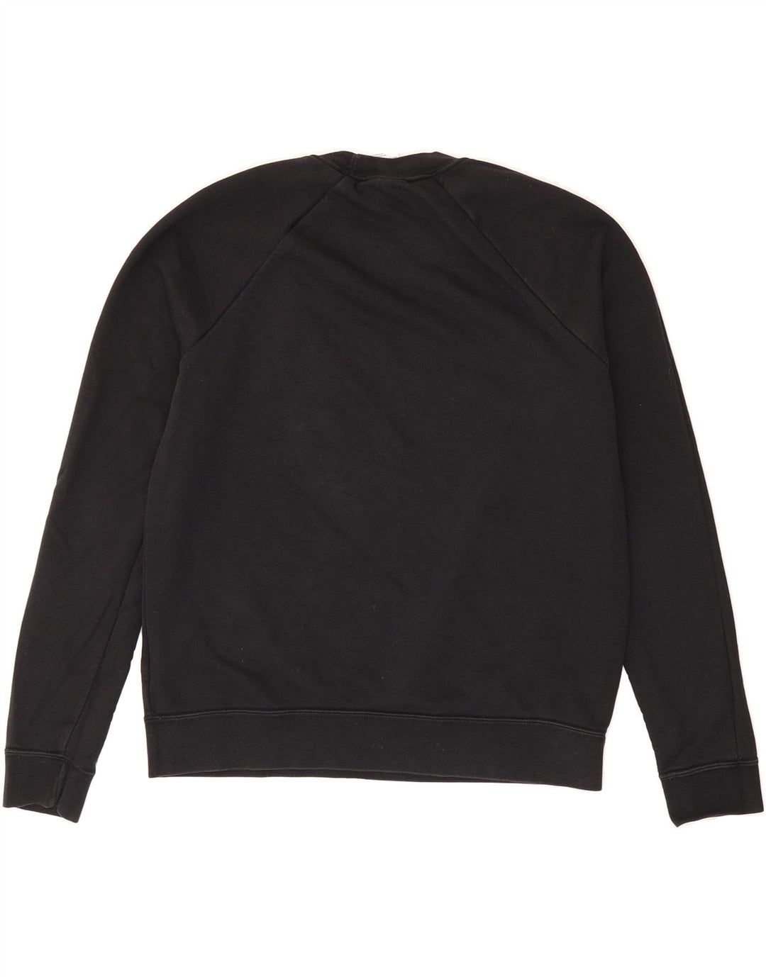 NIKE Womens Graphic Sweatshirt Jumper UK 14 Medium Black Cotton Vintage Nike and Second-Hand Nike from Messina Hembry 