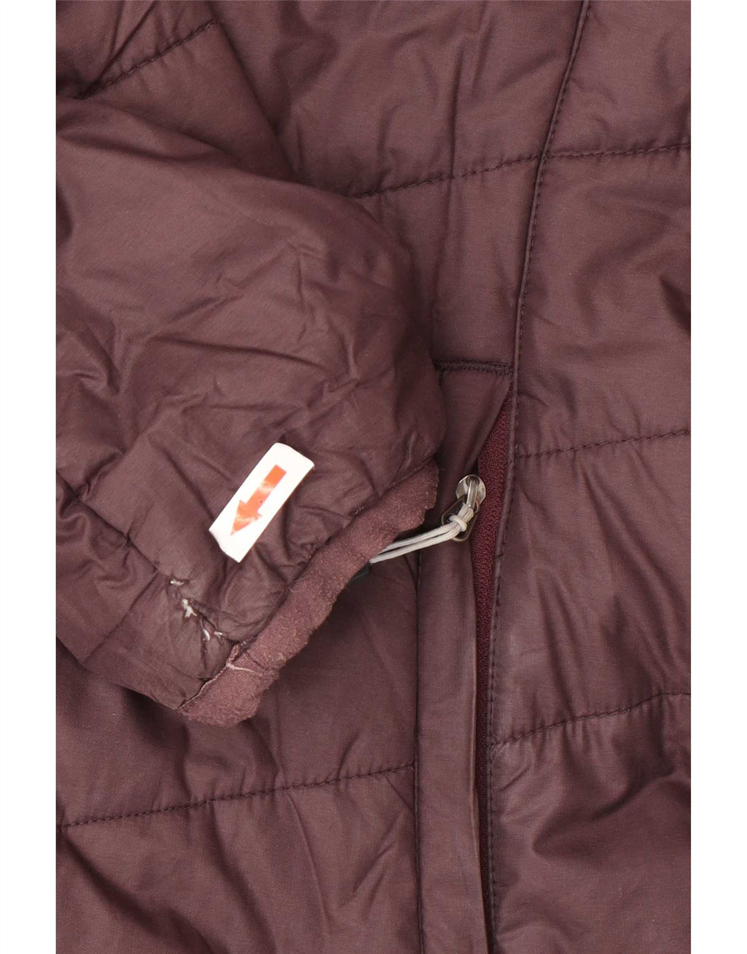 Rohan Wattierte Damenjacke mit Kapuze, UK 14, Mittelbraun, Polyester