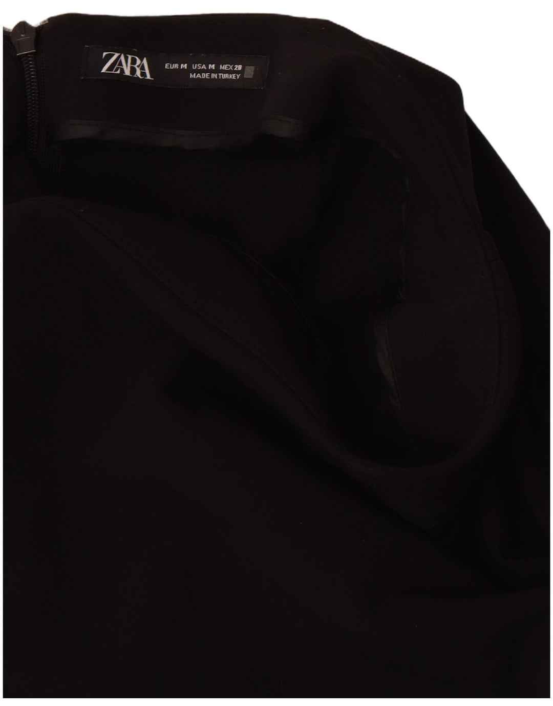 Zara Damen Minirock Medium W30 Schwarz